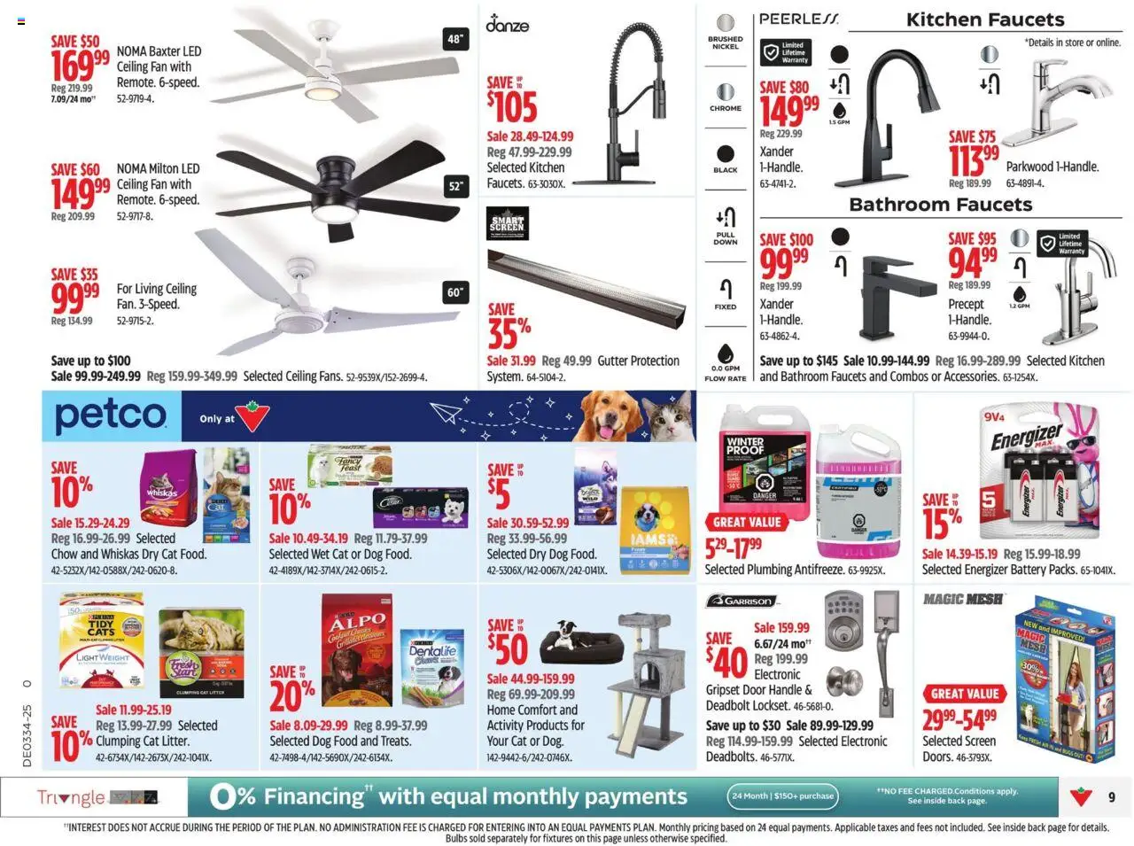 Canadian Tire flyer valid from 14.08.2025 | Page: 14 | Products: Fan, Battery