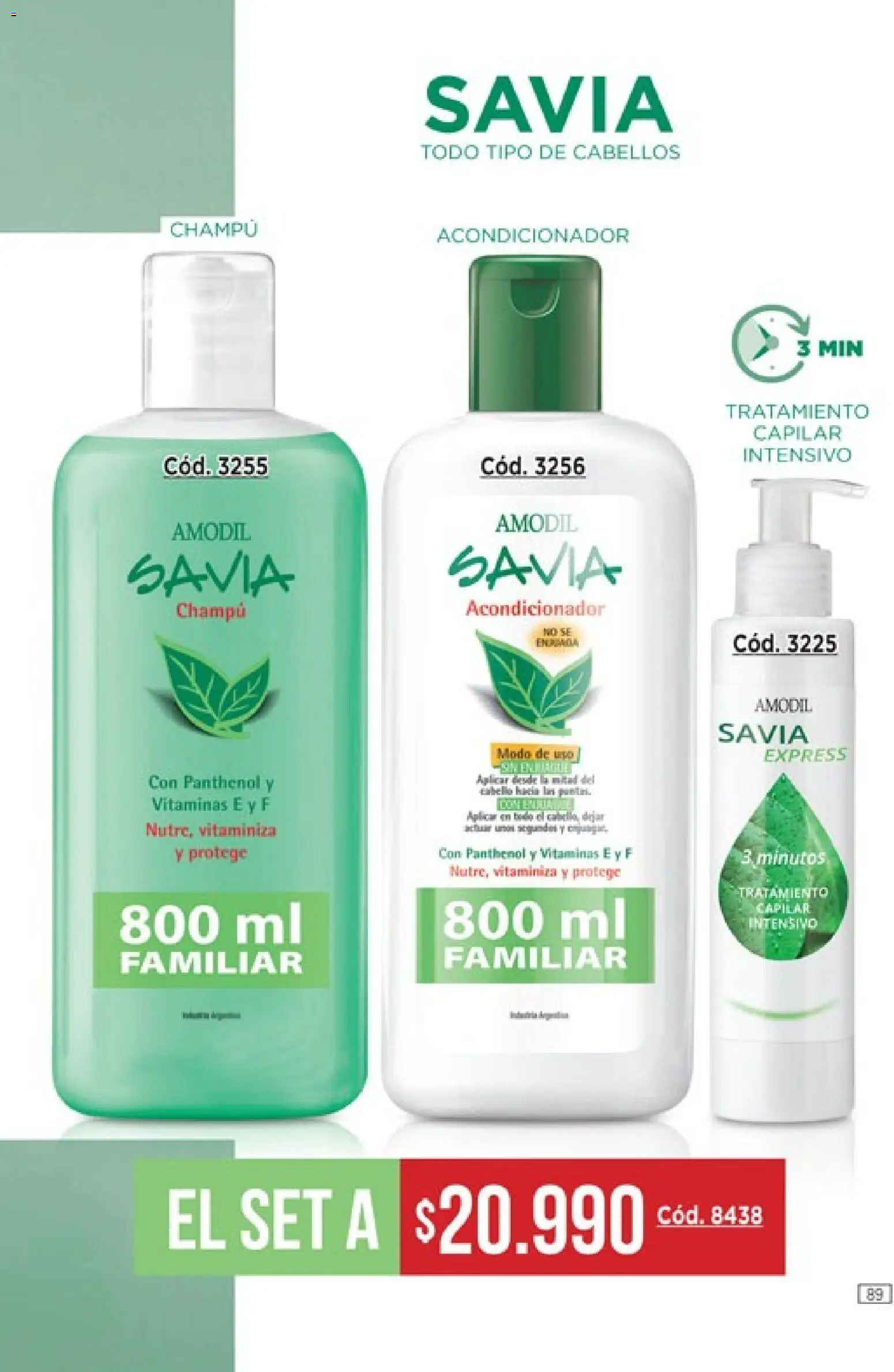 Catálogo Amodil Campaña 6 │ válido desde el 04.03.2026 | Página: 89 | Productos: Vitaminas, Champú, Acondicionador