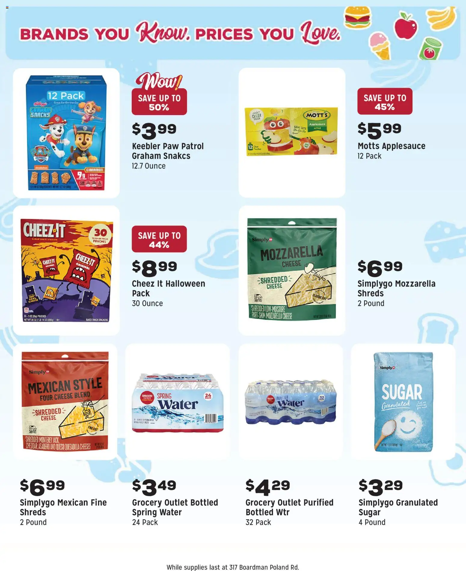 Grocery Outlet Weekly Ad - OH - valid from 17.12.2025 | Page: 11 | Products: Cheese, Water, Sugar