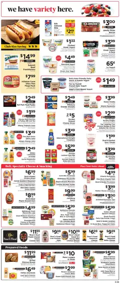 ShopRite Weekly Ad 2 - valid from 18.09.2025 | Page: 4 | Products: Milk, Yogurt, Salami, Cream