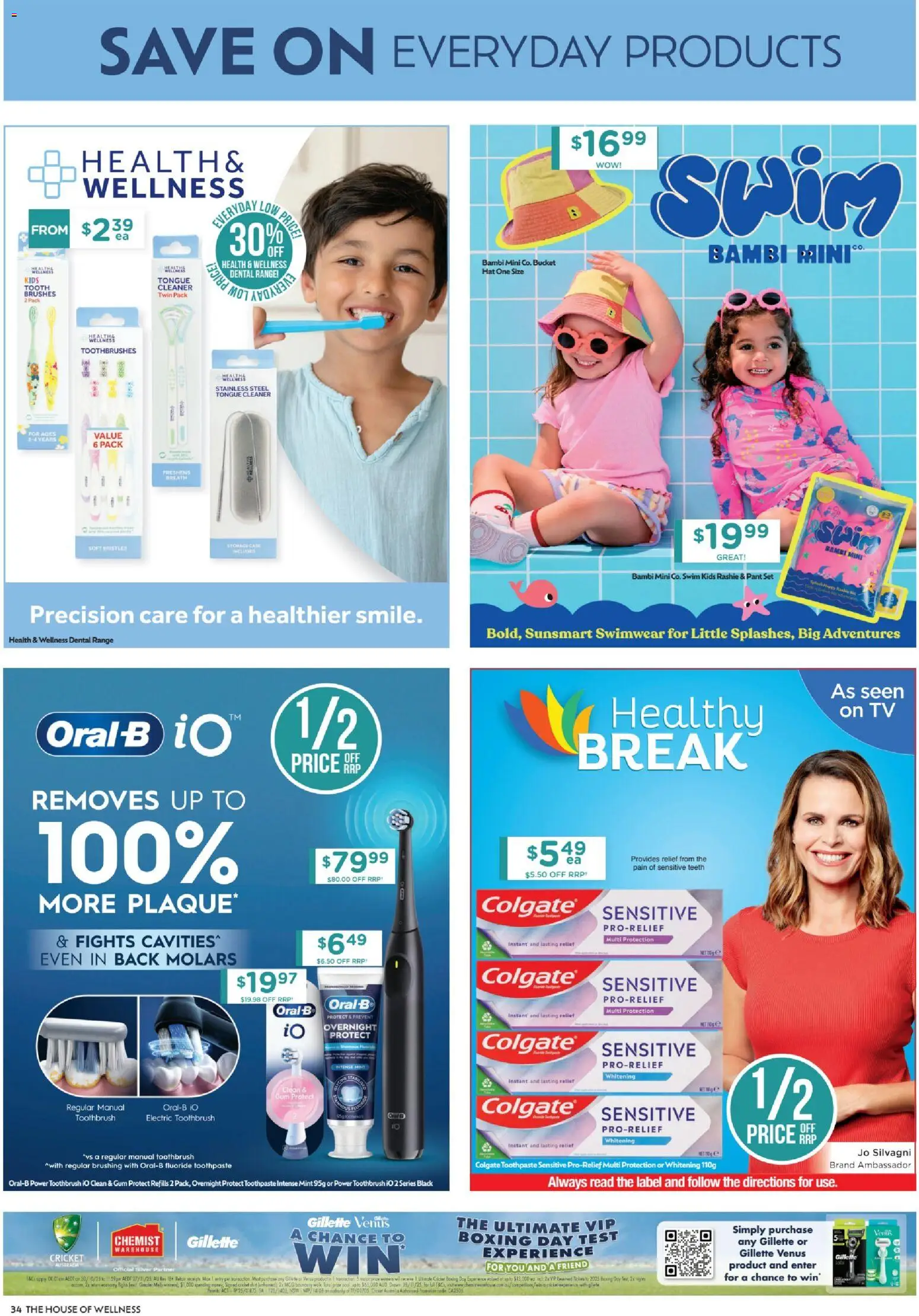 Chemist Warehouse catalogue - valid from 13.11.2025 | Page: 34 | Products: Gum, Swimwear, Case, Sensitive teeth