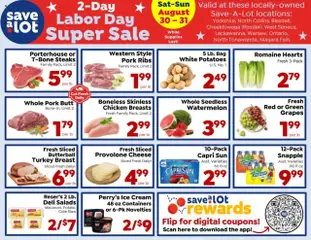 Preview of Save a Lot weekly ads valid from 25.08.2025