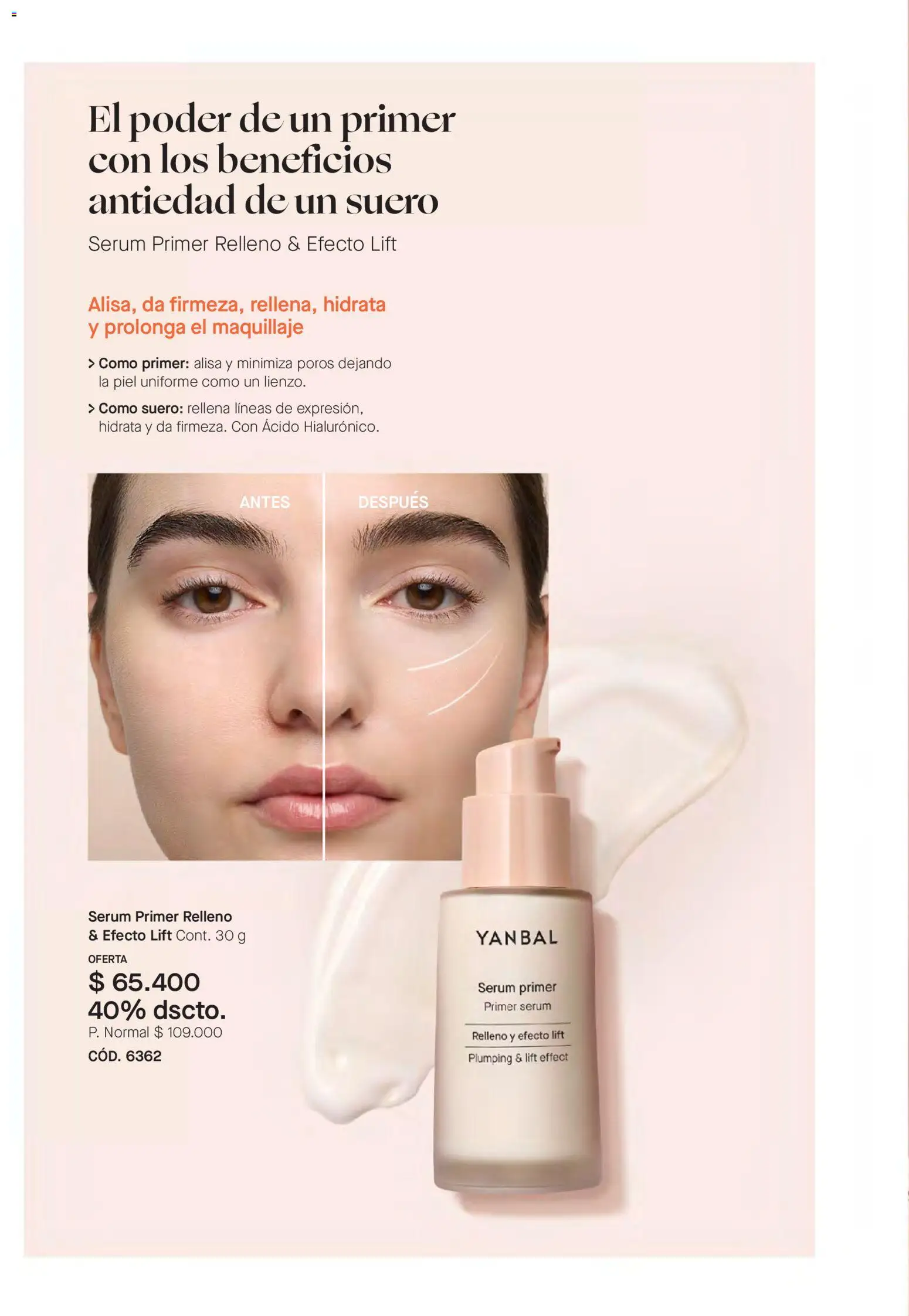 Yanbal revista - valida desde el 31.01.2026 | Página: 46 | Productos: Serum, Maquillaje
