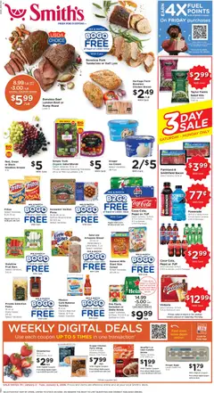 Preview of Smith's weekly ads valid from 02.01.2026