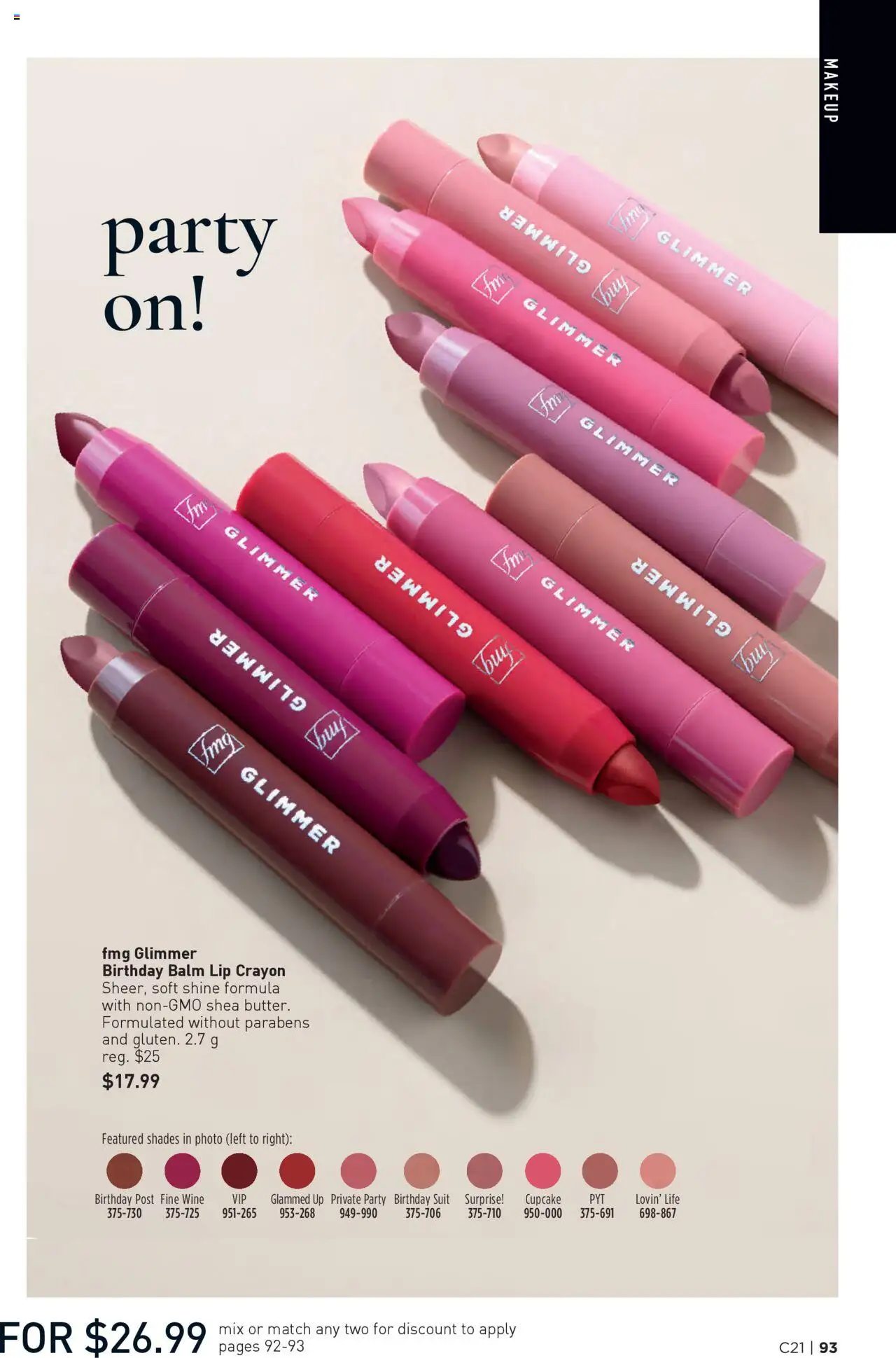 Avon flyer valid from 09.10.2025 | Page: 93 | Products: Wine, Suit