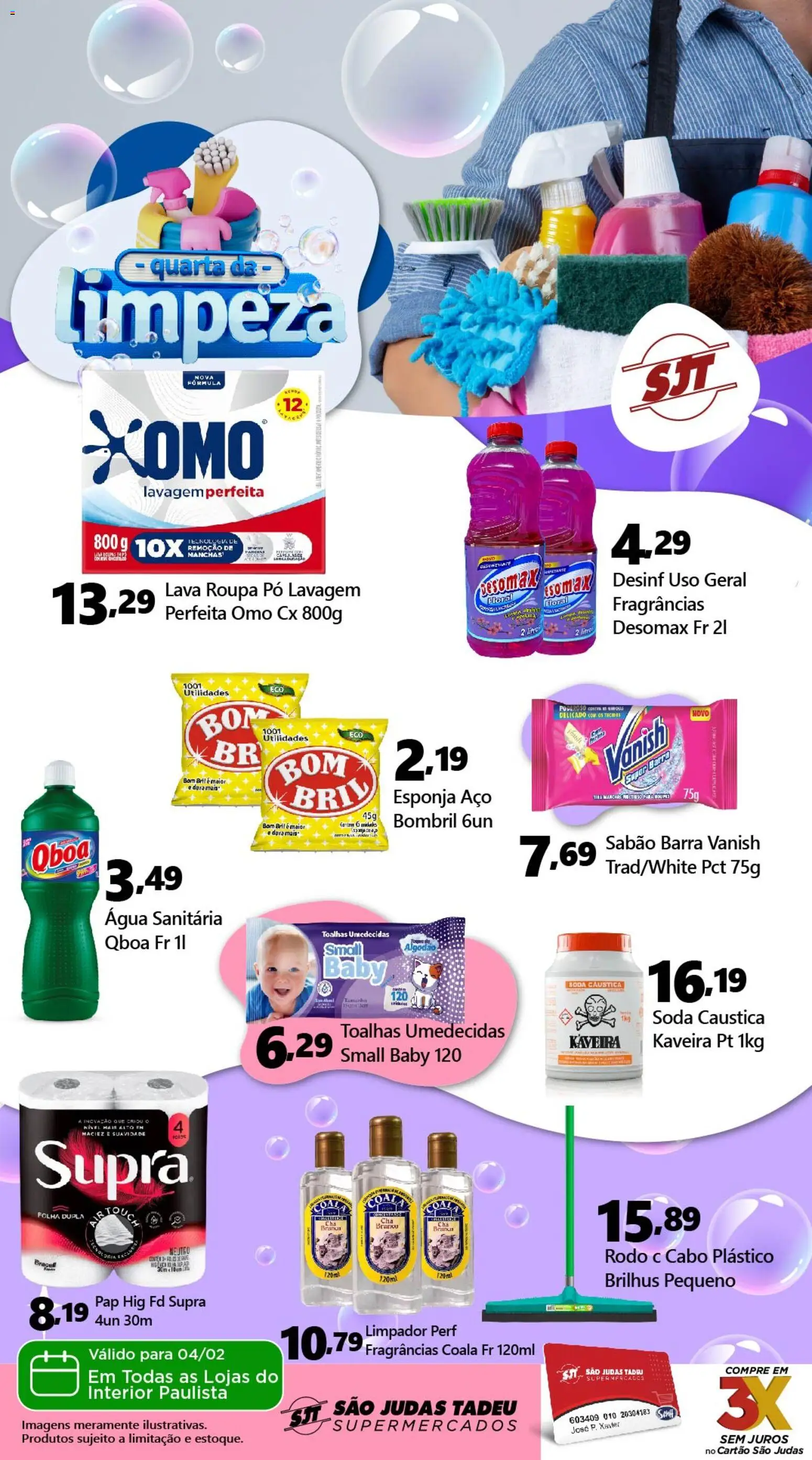 São Judas Tadeu Folheto - válido de 04.02.2026 | Página: 1