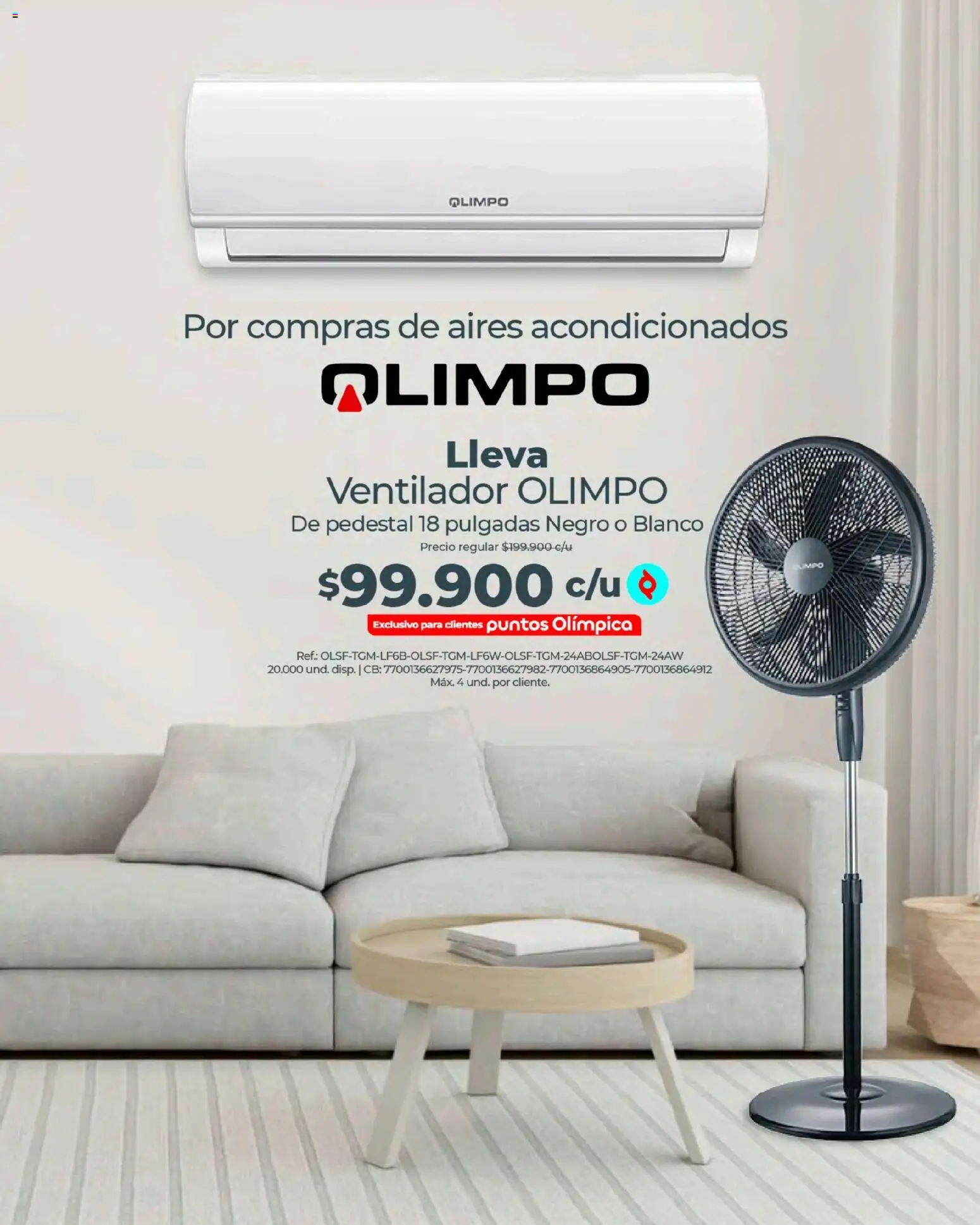 Olímpica revista - valida desde el 20.02.2026 | Página: 11 | Productos: Ventilador