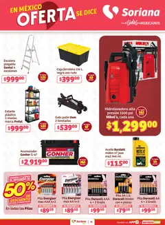 Vista previa de Soriana - Preciazazaso Híper: Ags, Col, Gto, Jal, Mich, nuevo folleto de la tienda, válido en México a partir del 02.01.2026 | Página: 46 | Productos: Aceite, Hidrolavadora, Té, Caja