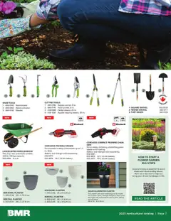 Preview of BMR - 2025 horticultural catalog from shop BMR valid from 10.04.2025 | Page: 7 | Products: Battery