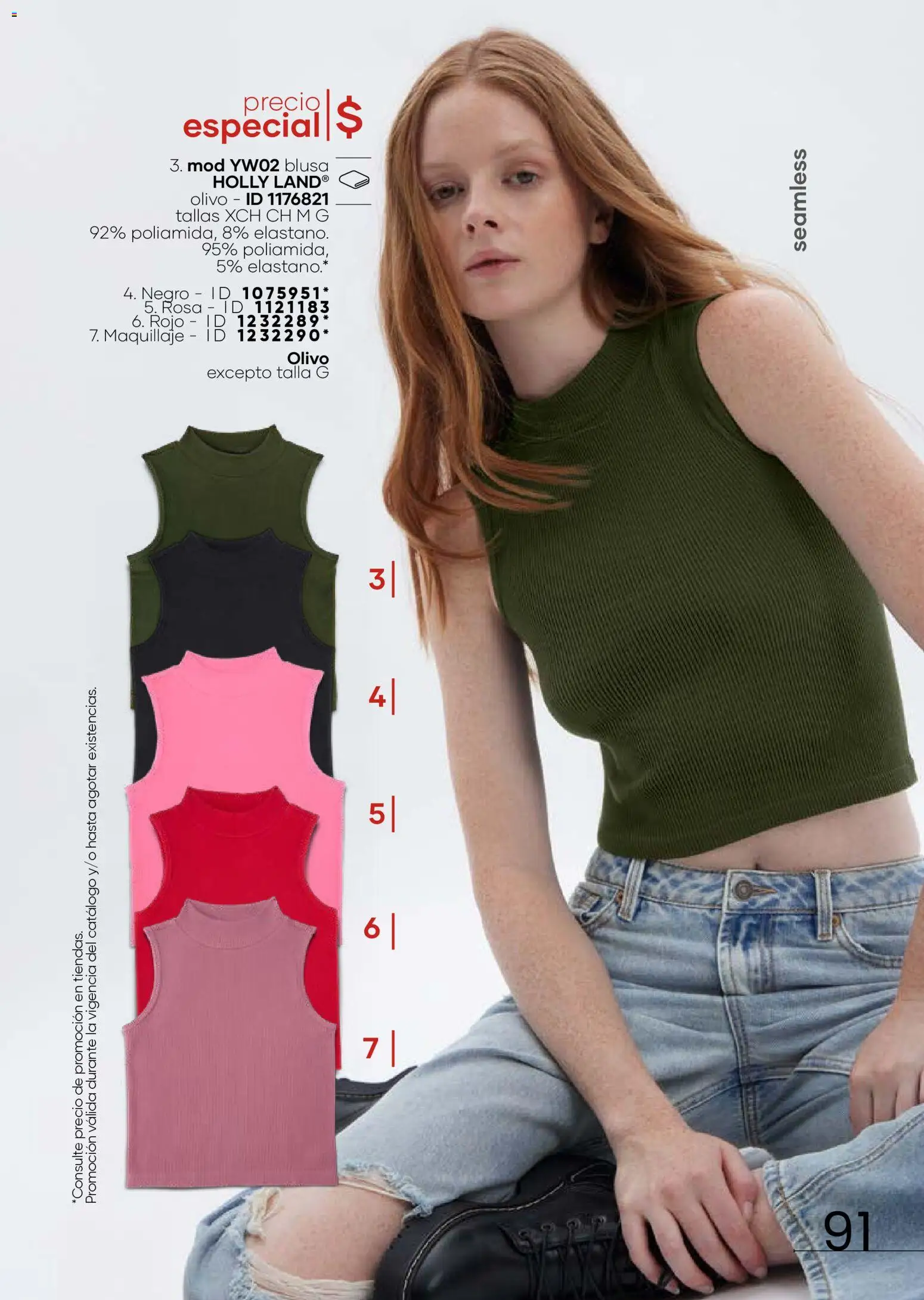 Nuevas ofertas de Price Shoes válidas en toda la República Mexicana desde el 27.11.2025. ¡Encuentra las mejores ofertas en Price Shoes catálogo Cierre De Temporada ! | Página: 91 | Productos: Blusa, Maquillaje