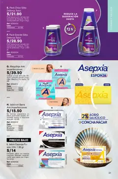 Vista previa de folleto Leonisa - Aliados Leonisa de la Leonisa válido desde 01.10.2025 | Página: 31 | Productos: Exfoliante, Jabón, Maquillaje, Polvo