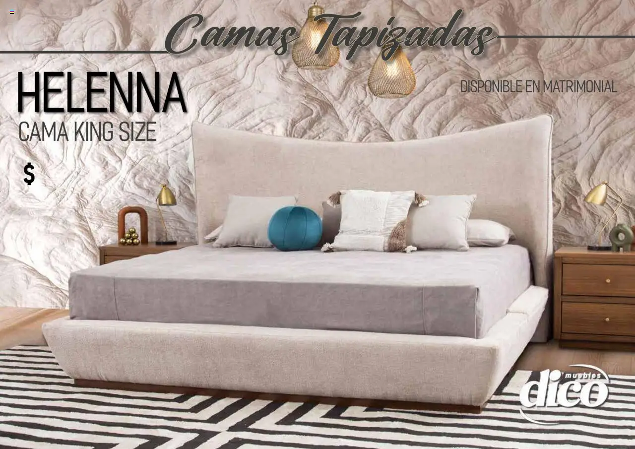 Nuevas ofertas de Muebles Dico válidas en toda la República Mexicana desde el 25.09.2025. ¡Encuentra las mejores ofertas en Muebles Dico - Catálogo Camas Topazidas! | Página: 53 | Productos: Cama