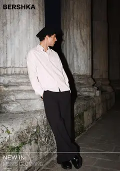 Vista previa de Bershka catálogo Men, nuevo folleto de la tienda, válido en México a partir del 06.01.2026