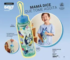 Vista previa de Botella asa to go, Plástico. 7 pts, nuevo folleto de la tienda, válido en México a partir del 12.09.2025 | Página: 181 | Productos: Flexible, Botella