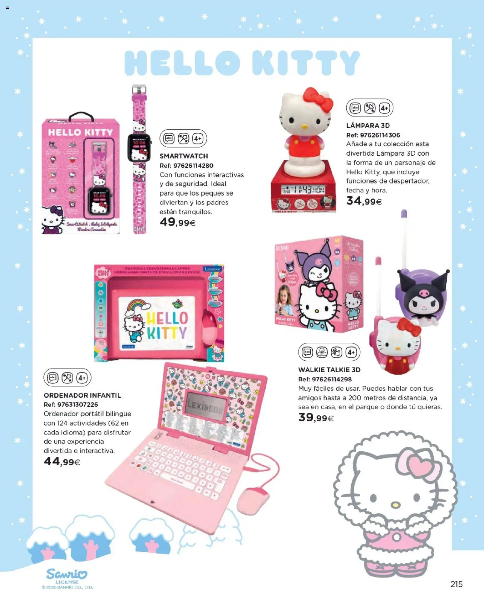 Nuevas ofertas de El Corte Inglés válidas en toda la República Mexicana desde el 27.10.2025. ¡Encuentra las mejores ofertas en El Corte Inglés catálogo Juguetes! | Página: 215 | Productos: Lámpara