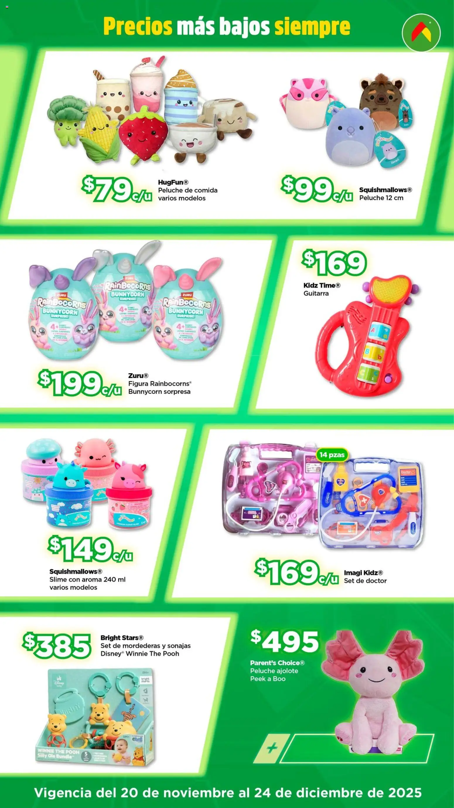 Nuevas ofertas de Bodega Aurrerá válidas en toda la República Mexicana desde el 20.11.2025. ¡Encuentra las mejores ofertas en Bodega Aurrerá folleto Juguetirama! | Página: 3