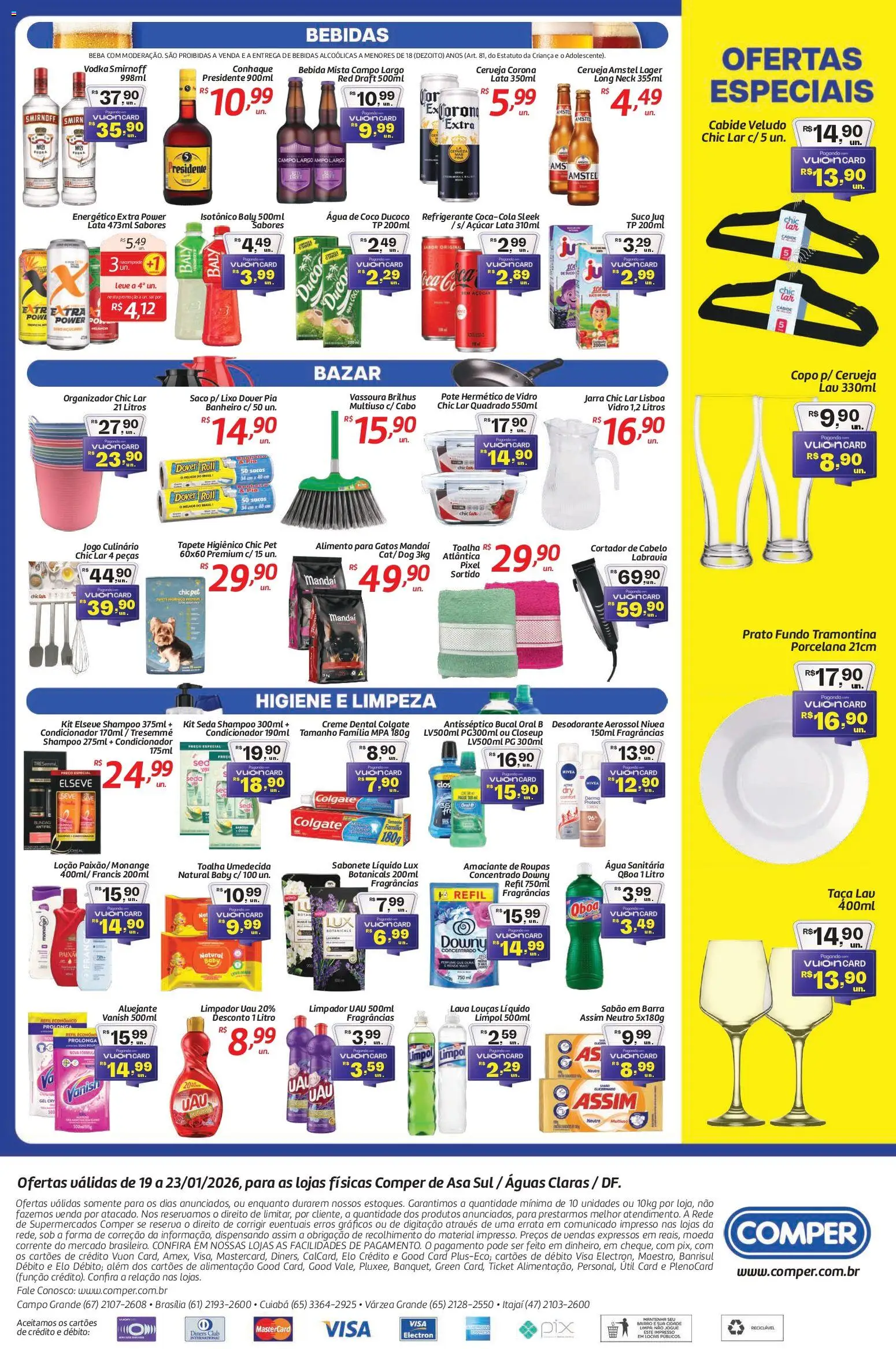 Comper Folheto - válido de 19.01.2026 | Página: 4 | Produtos: Coco, Amaciante de roupas, Roupas, Pia
