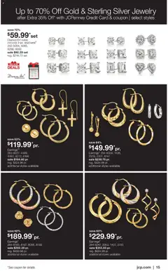JCPenney Semi-Annual Jewelry Sale - valid from 14.07.2025 | Page: 15