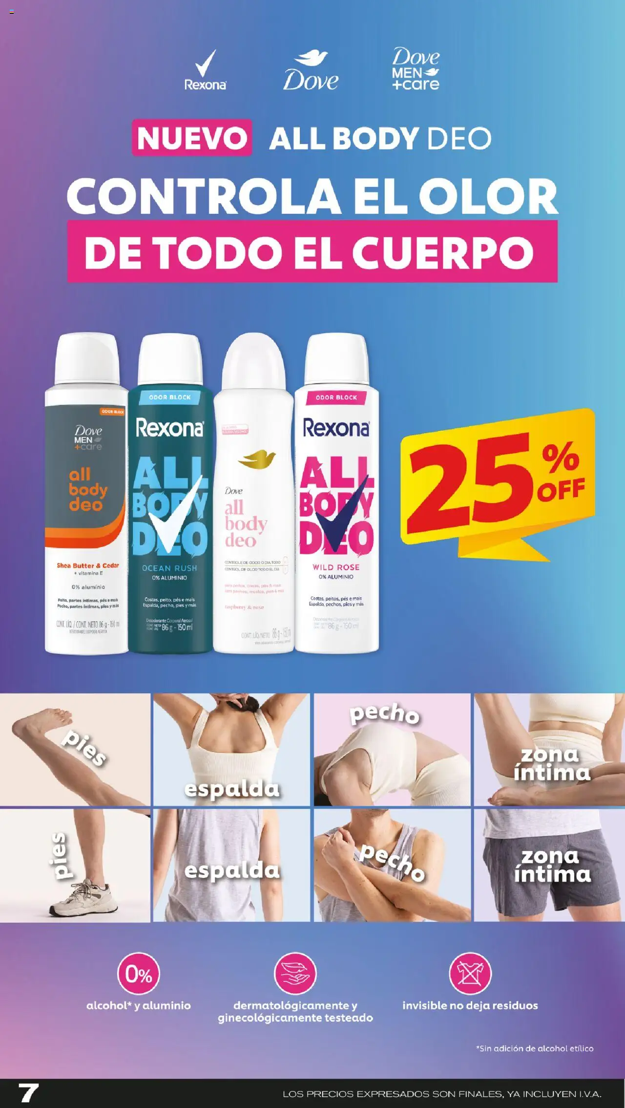 Makro ofertas │ válido desde el 18.09.2025 | Página: 7 | Productos: Body, Desodorante