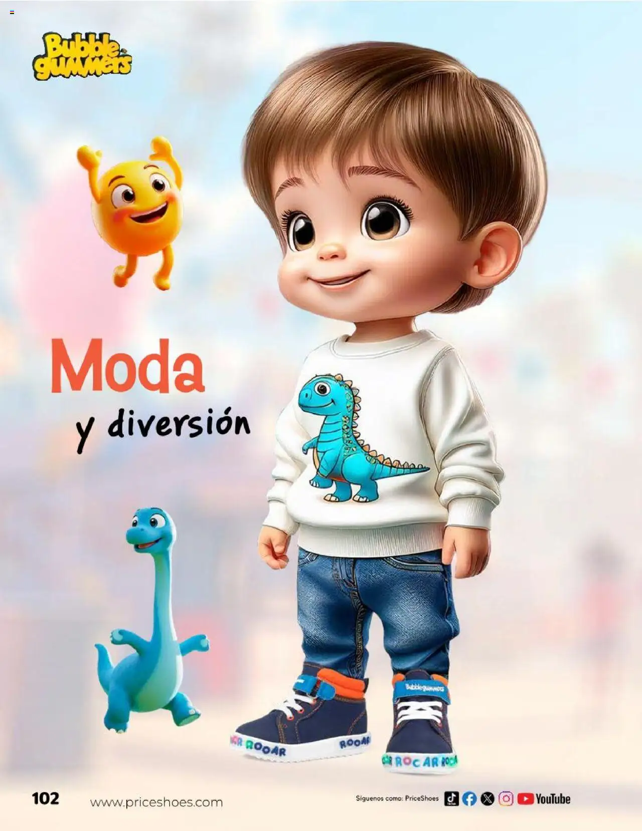 Nuevas ofertas de Price Shoes válidas en toda la República Mexicana desde el 23.04.2025. ¡Encuentra las mejores ofertas en Price Shoes catálogo Kids! | Página: 102