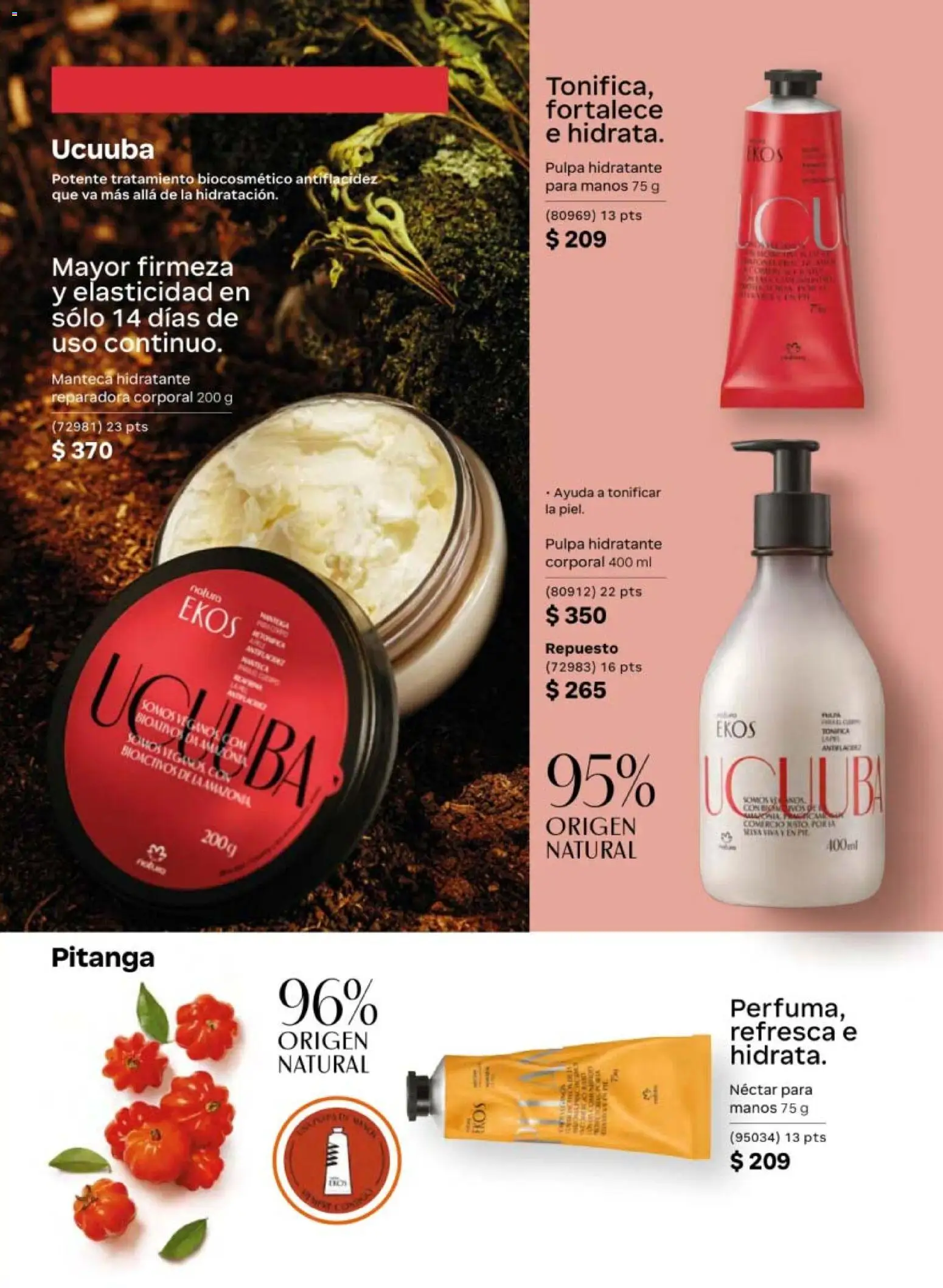 Nuevas ofertas de Natura válidas en toda la República Mexicana desde el 20.02.2026. ¡Encuentra las mejores ofertas en Natura campaña 4 2026! | Página: 95