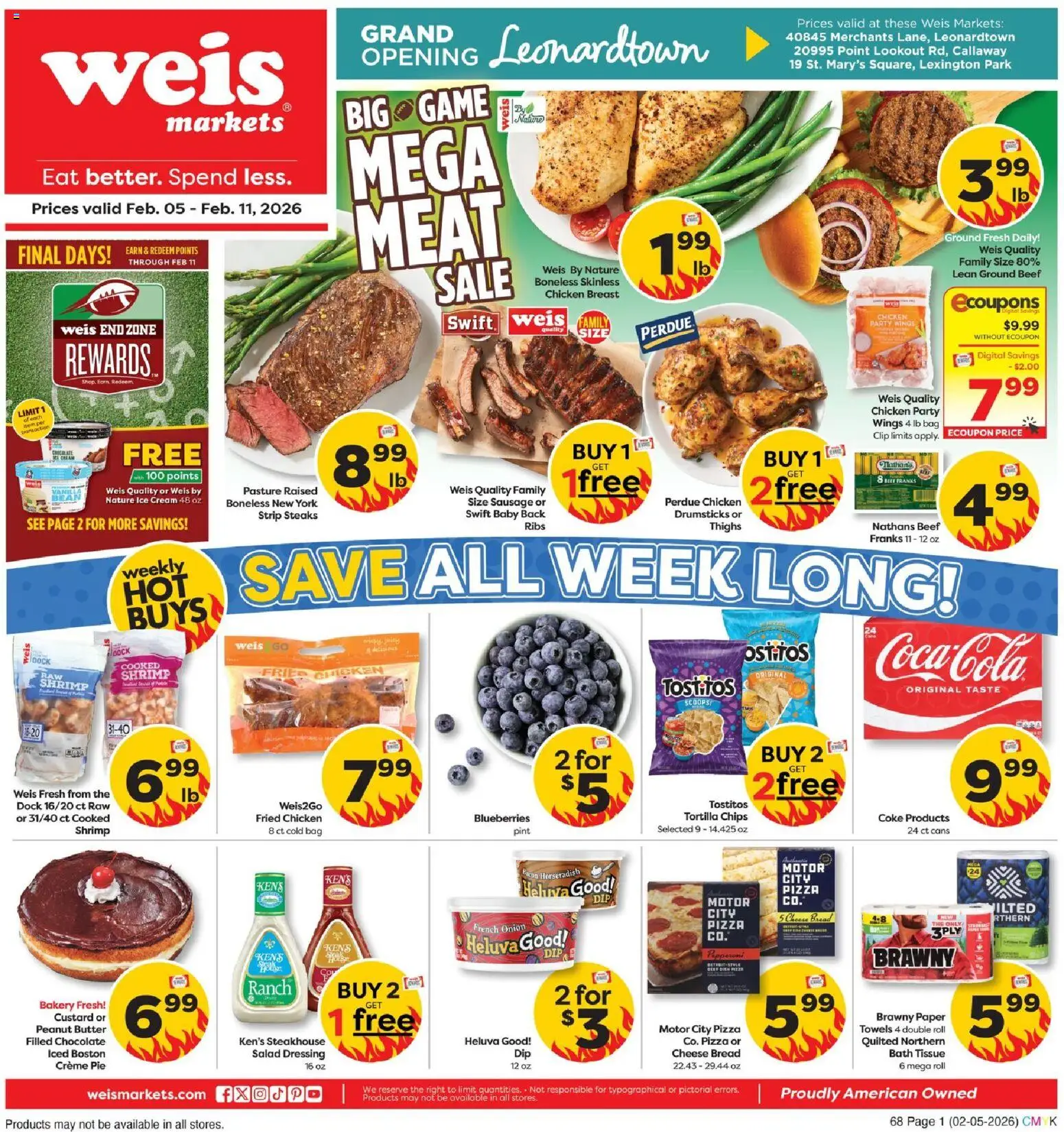 Weis Weekly Circular - MD - valid from 05.02.2026 | Page: 1