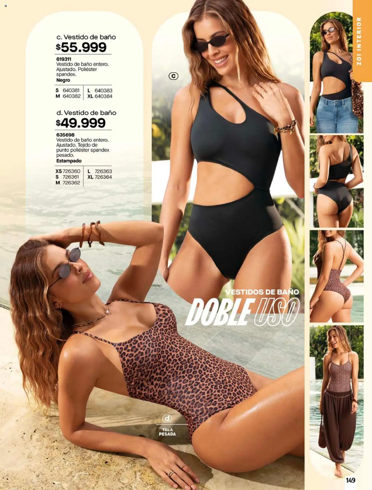 Pacifika revista - valida desde el 01.08.2026 | Página: 149 | Productos: Baño, Vestido, Vestido de baño