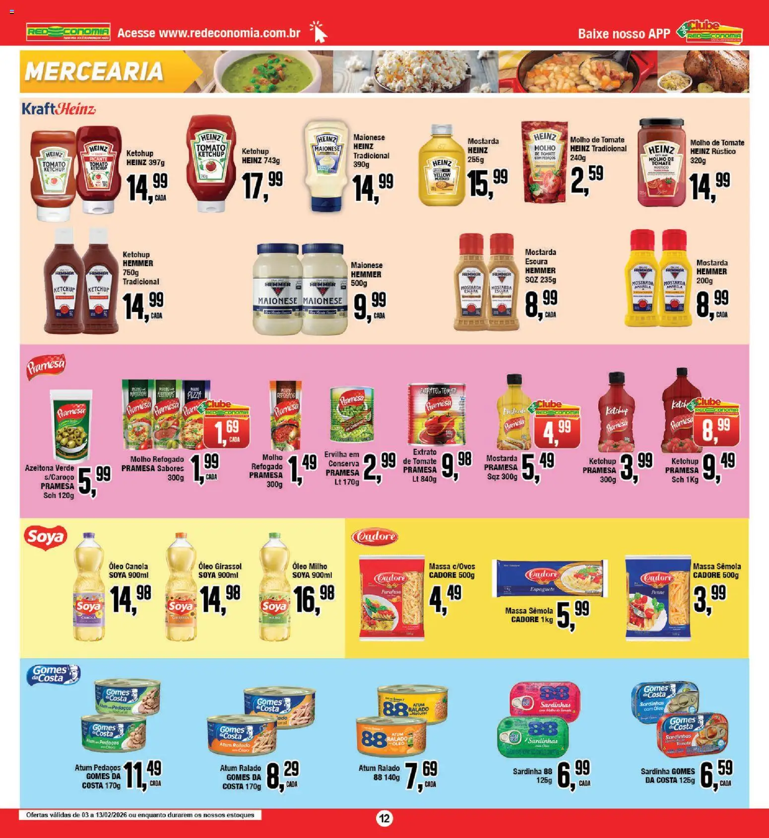 RedEconomia Folheto - válido de 03.02.2026 | Página: 12