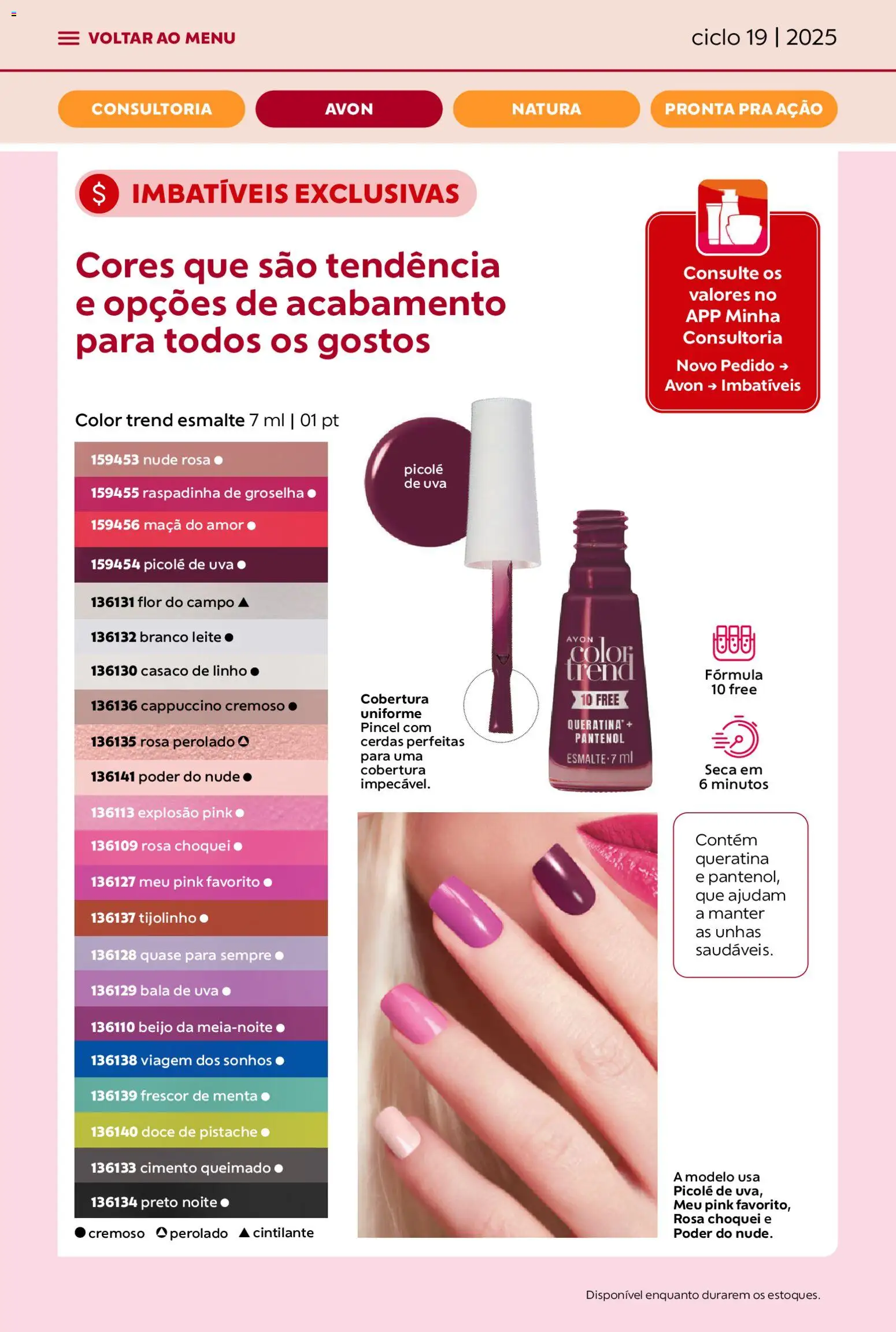 Avon Folheto - válido de 21.11.2025 | Página: 31 | Produtos: Leite, Cimento, Picolé, Casaco