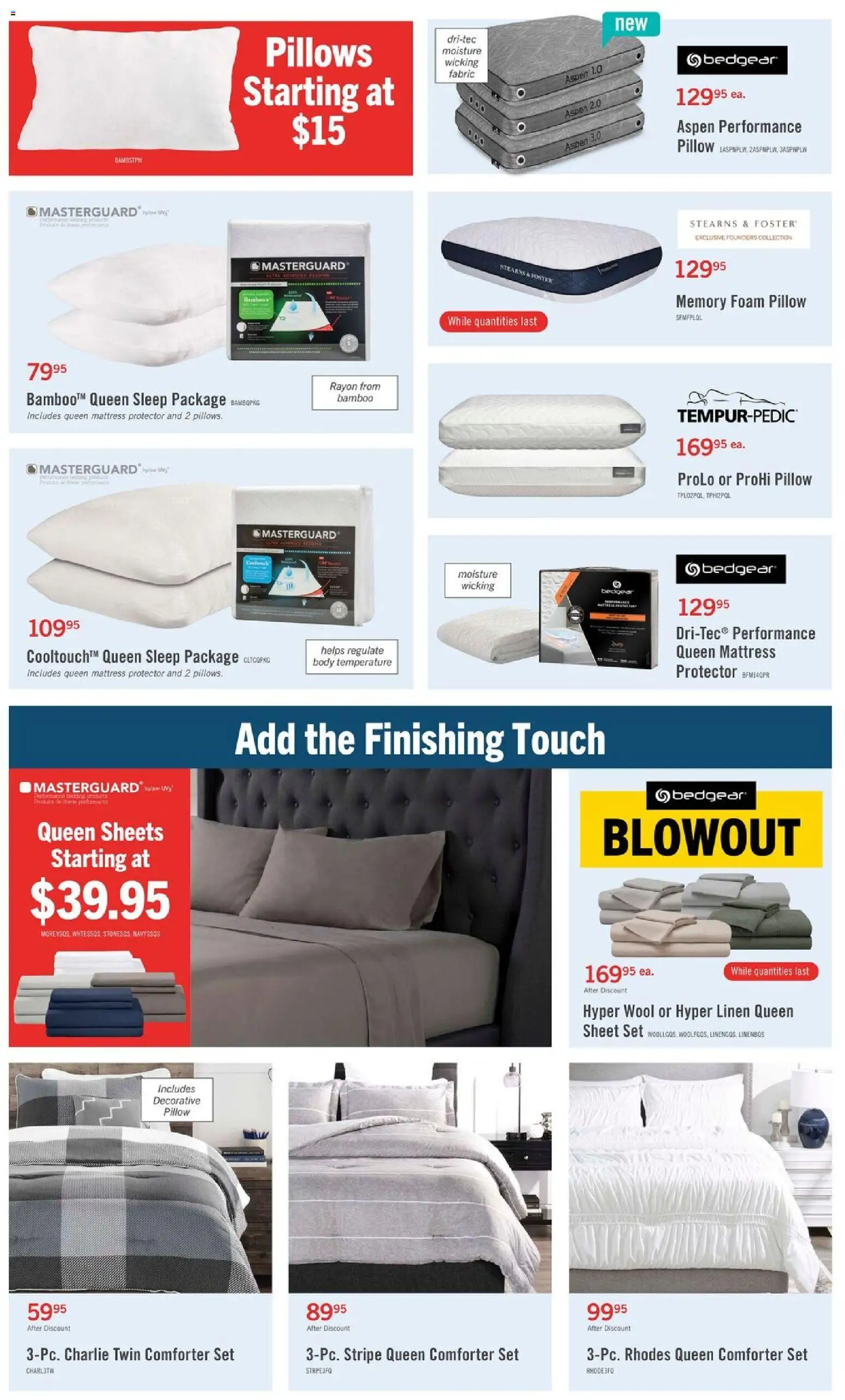 The Brick flyer valid from 21.11.2025 | Page: 7 | Products: Mattress, Pillow