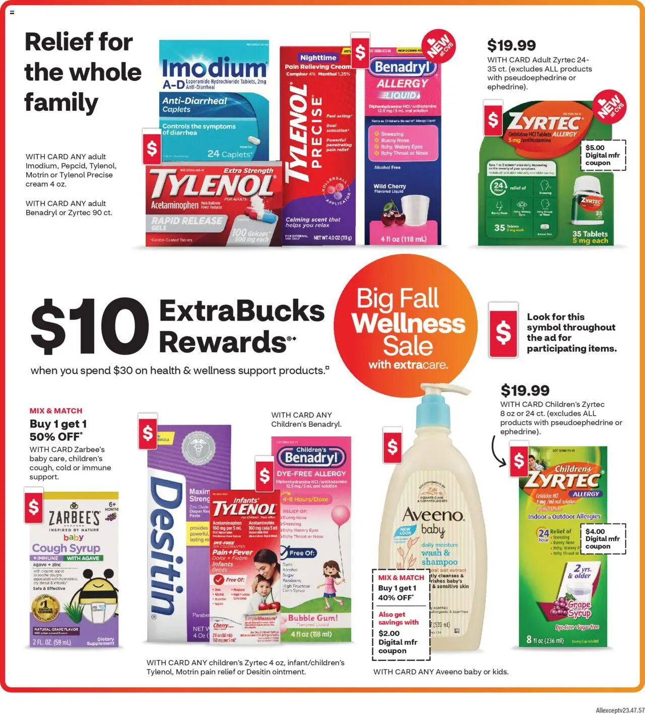 CVS Pharmacy Weekly Ad - CA - valid from 14.09.2025 | Page: 5 | Products: Zinc, Corn, Cream, Sugar
