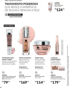 Avon - Campanha 03 - Pré-Visualização do folheto da loja Avon, válido de 15.01.2026 | Página: 26 | Produtos: Colágeno, Base, Sérum, Creme