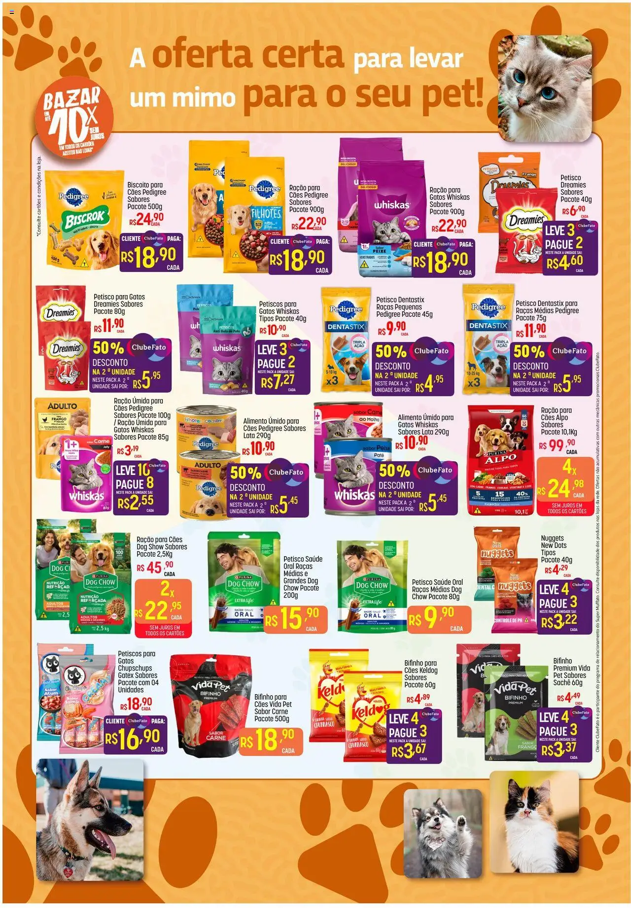 Super Muffato Folheto - válido de 14.10.2025 | Página: 3 | Produtos: Salmão, Biscoito, Alimento úmido, Sal