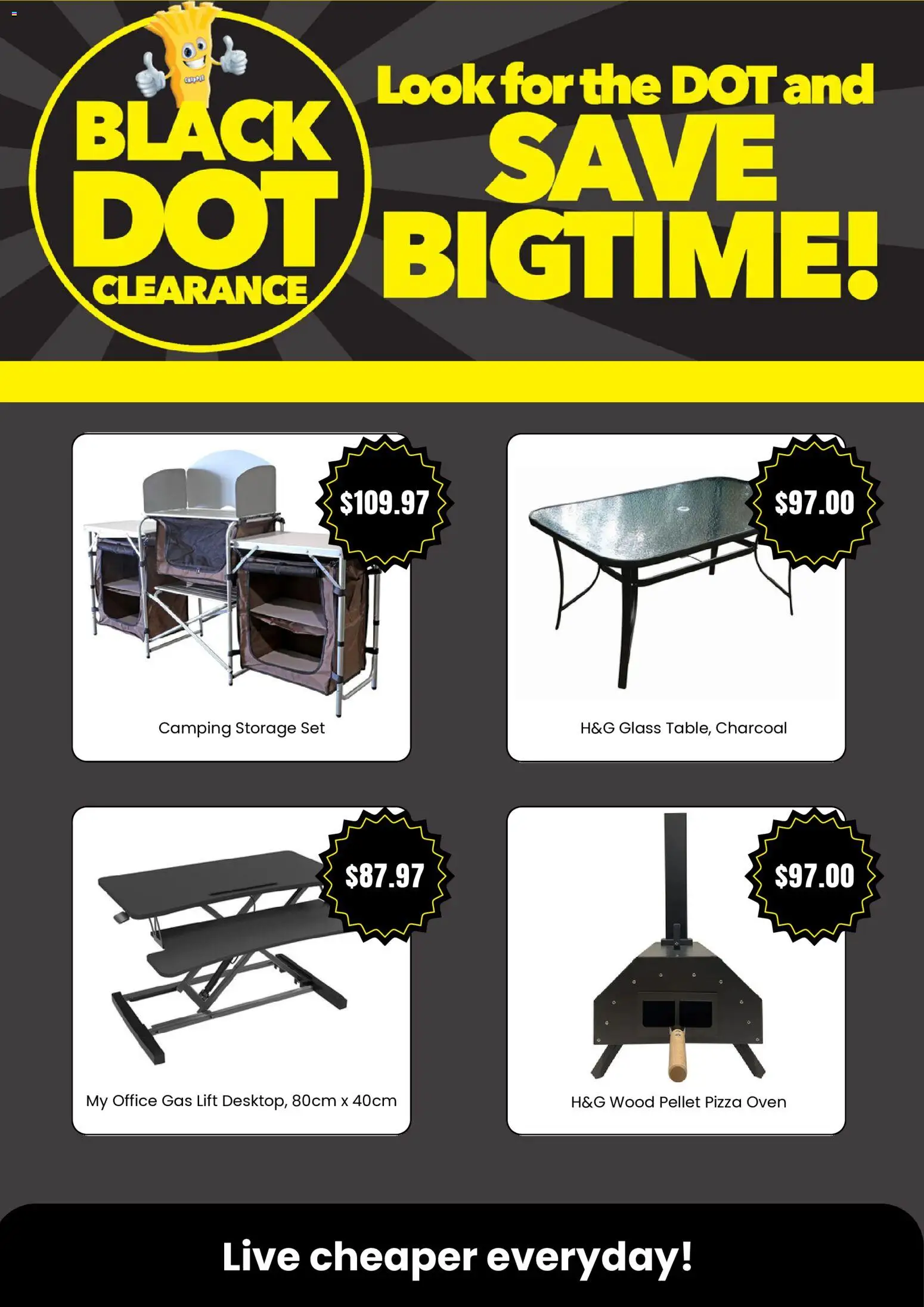 Cheap as Chips catalogue - valid from 23.04.2026 | Page: 3 | Products: Pizza, Wood, Oven