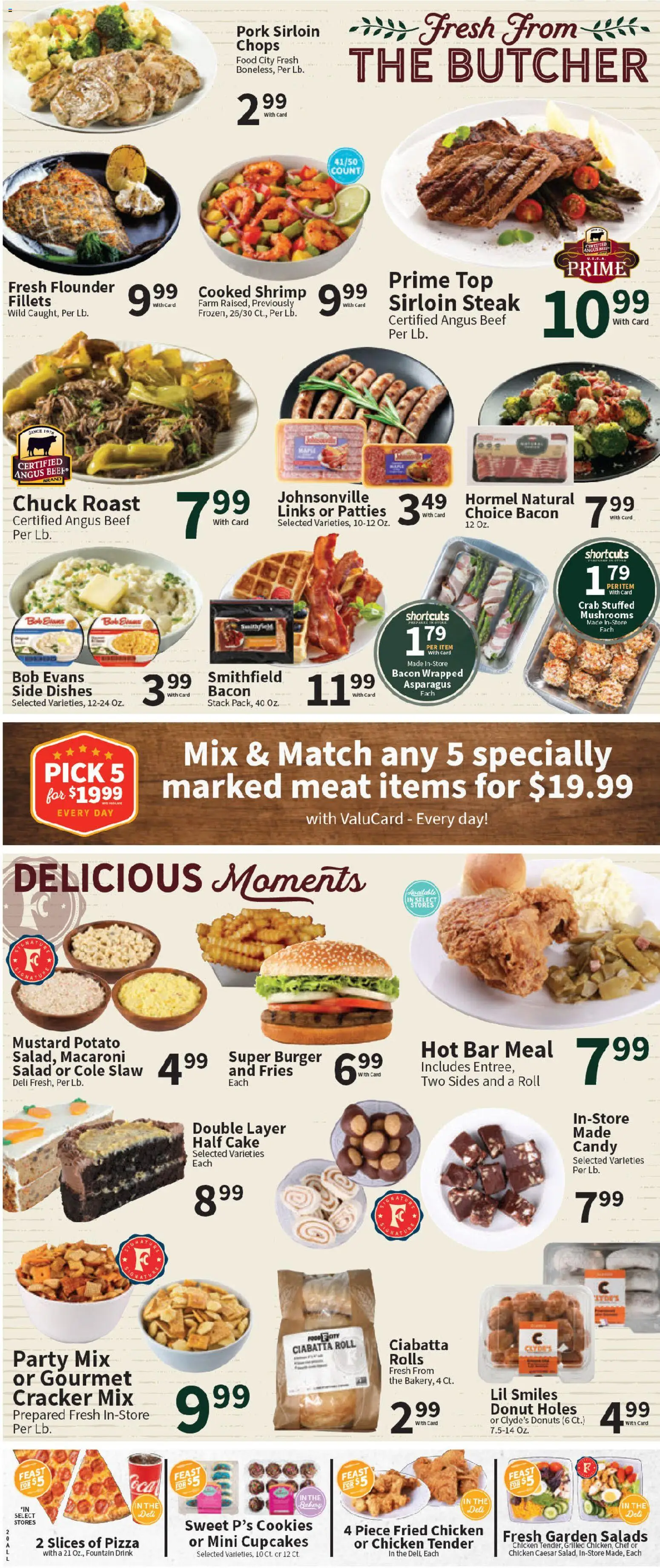 Food City Black Friday - valid from 28.11.2025 | Page: 4 | Products: Asparagus, Mushrooms, Pork, Salad