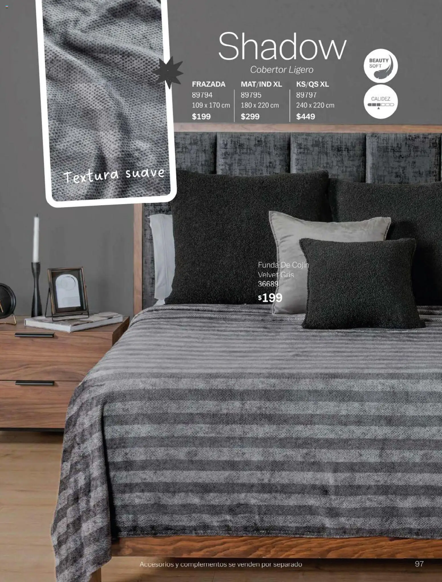 Nuevas ofertas de Vianney válidas en toda la República Mexicana desde el 23.01.2026. ¡Encuentra las mejores ofertas en Vianney catálogo Chavos! | Página: 99 | Productos: Cobertor, Funda