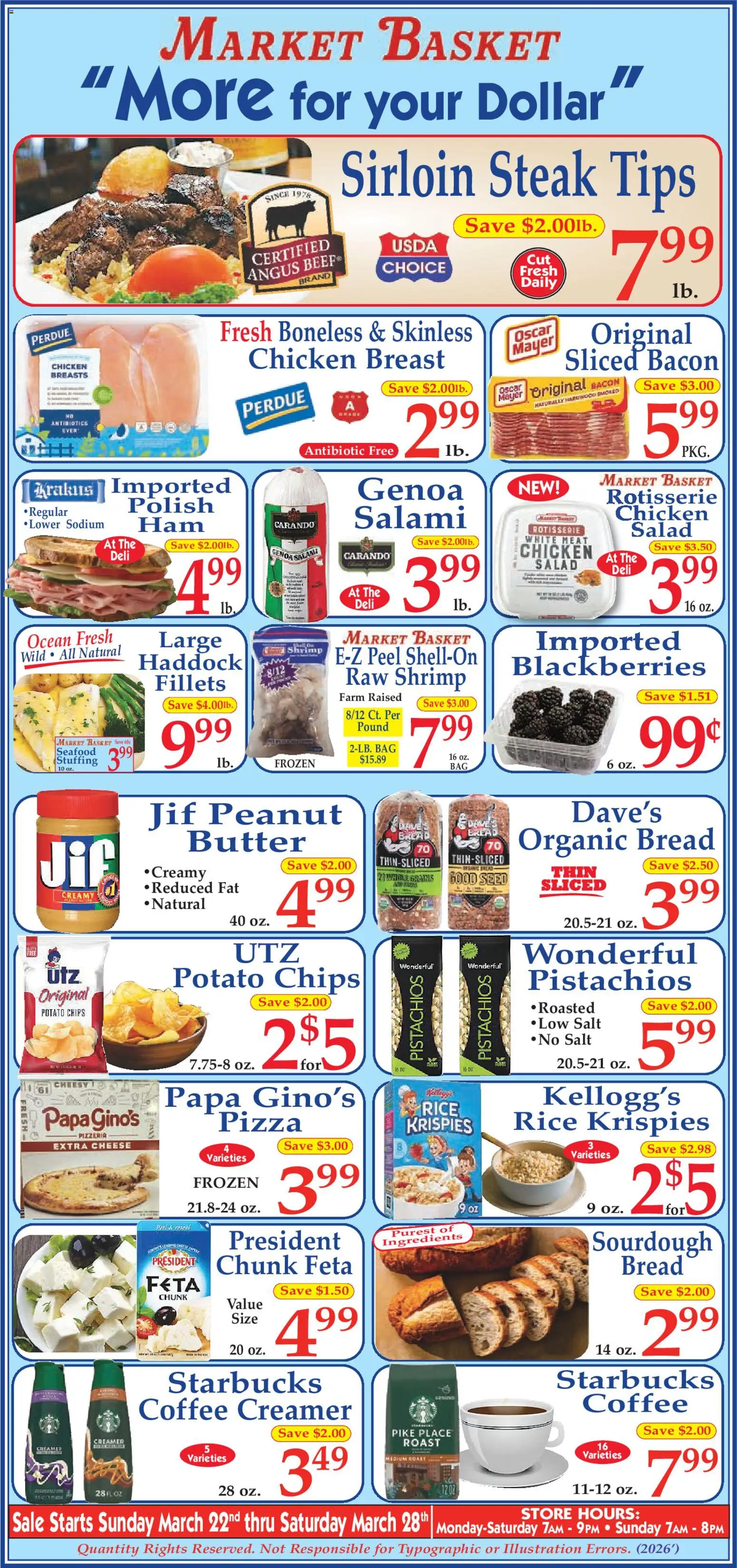 Market Basket Ad - valid from 22.03.2026 | Page: 1