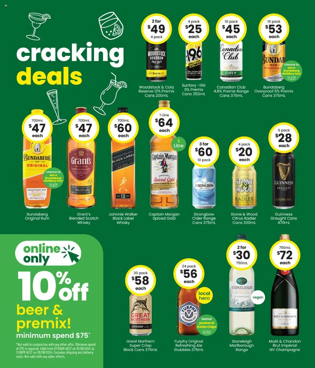 The Bottle-O catalogue - valid from 15.09.2025 | Page: 2 | Products: Bourbon, Chips, Wood, Lemon