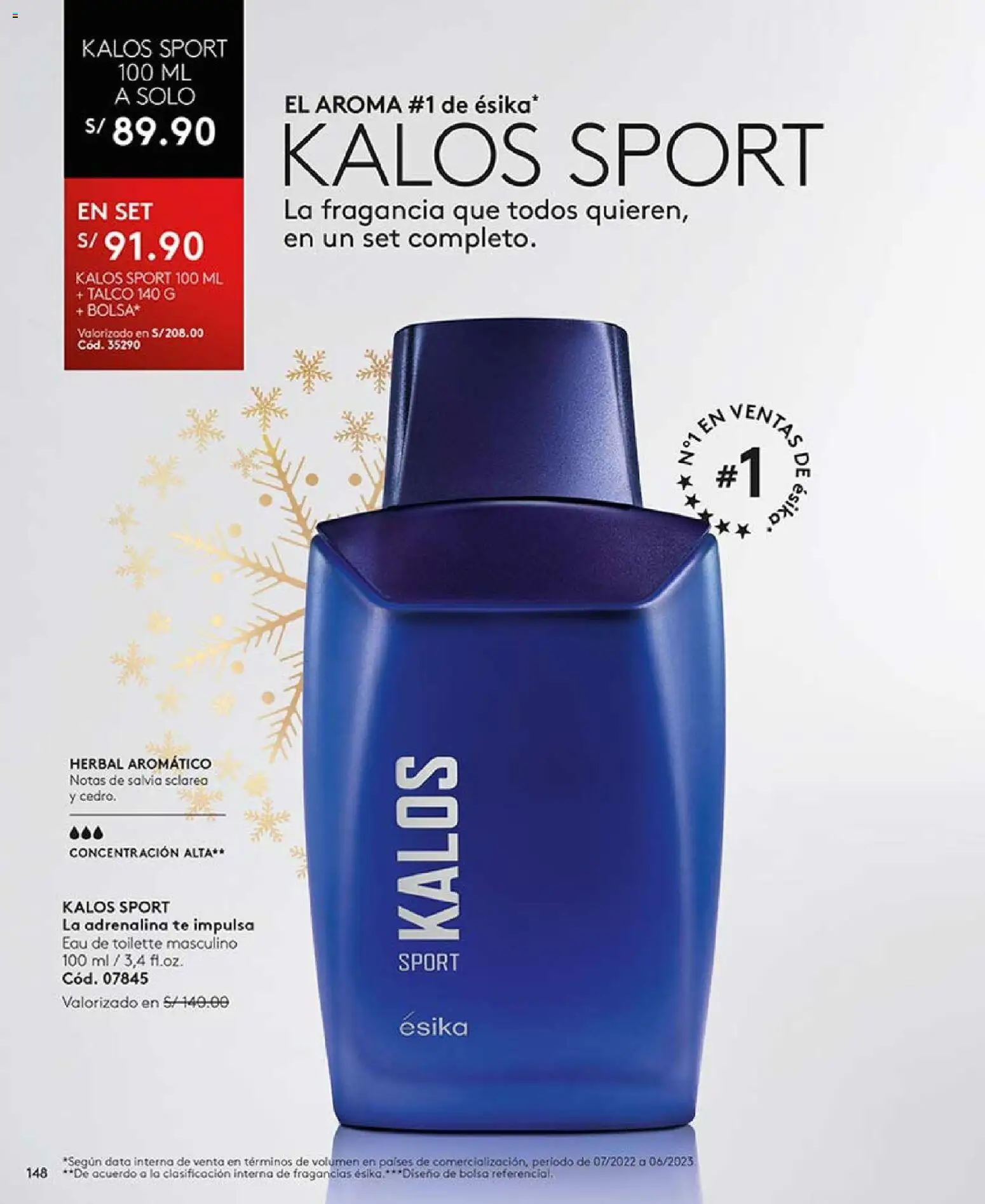 Catálogo Ésika válido desde 14.11.2025 | Página: 160 | Productos: Té, Bolsa, Fragancia, EAU de Toilette