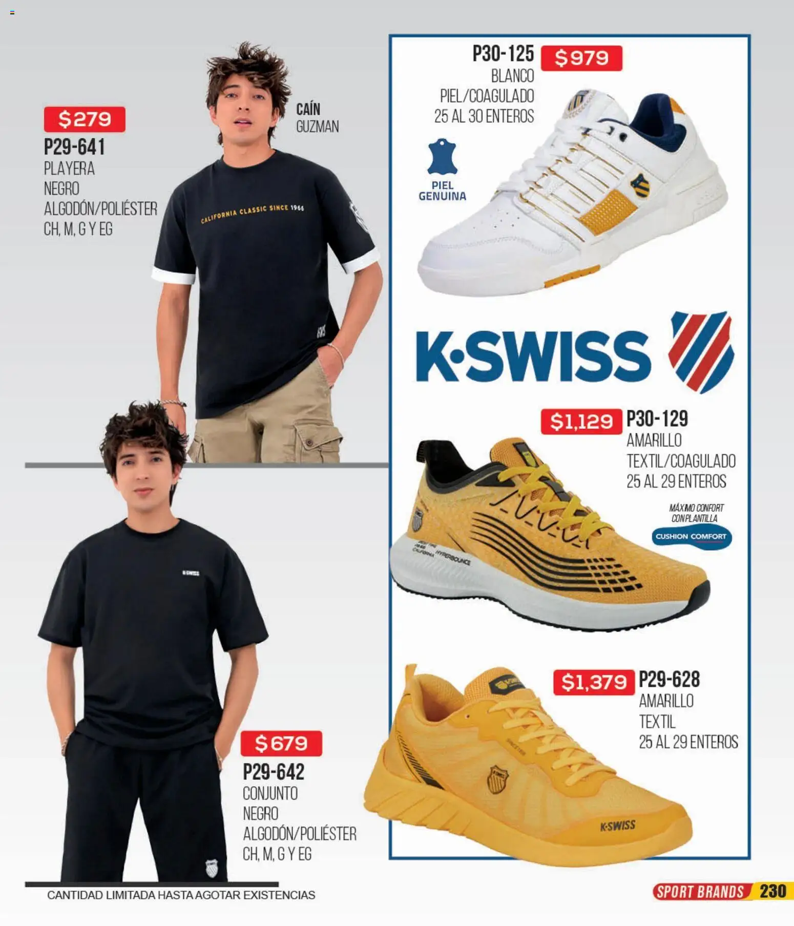 Nuevas ofertas de Cklass válidas en toda la República Mexicana desde el 12.01.2026. ¡Encuentra las mejores ofertas en Cklass catálogo Mega Ofertas Calzado! | Página: 231 | Productos: Playera, Conjunto