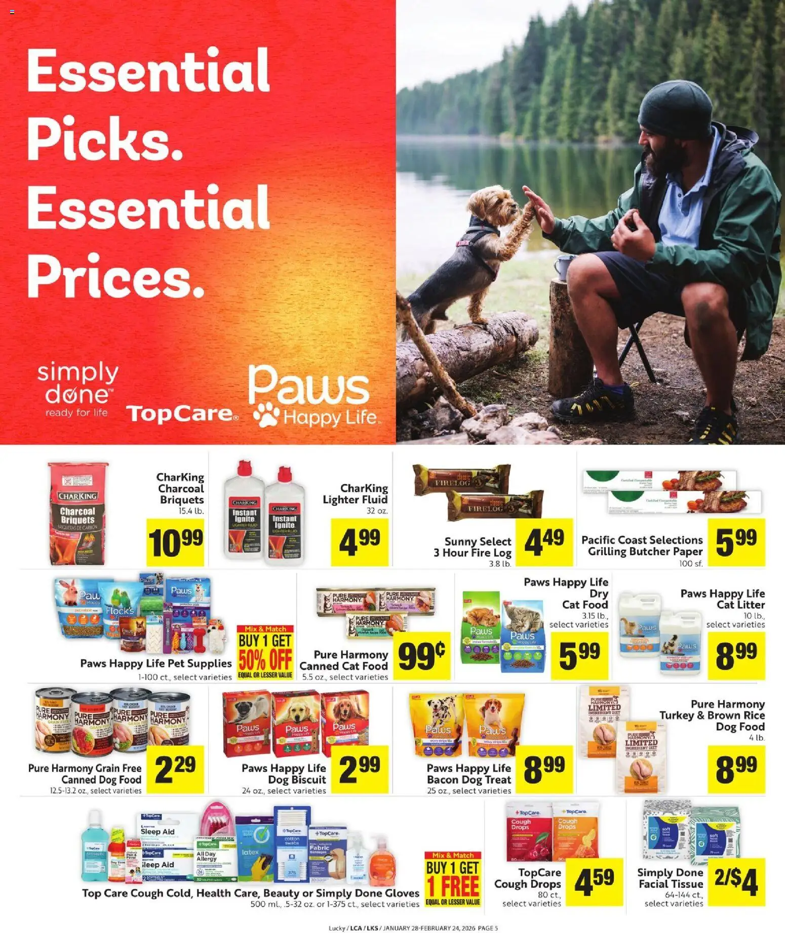 Lucky Supermarkets More Deals Across the Store - valid from 28.01.2026 | Page: 6 | Products: Dog Food, Cat Food, Cat Litter, Rice