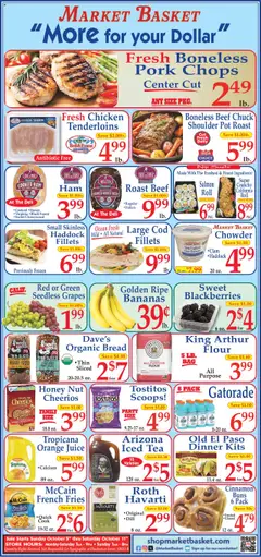 Preview of Market Basket weekly ads valid from 05.10.2025