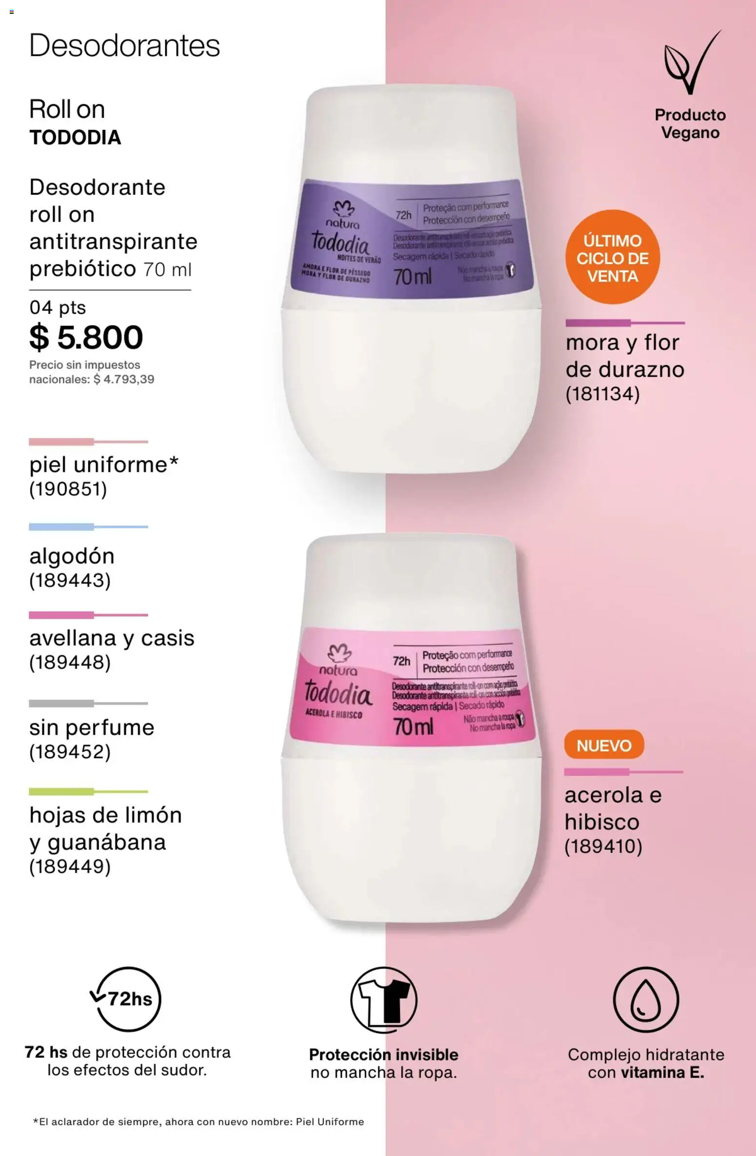 Catálogo Natura Ciclo 3 │ válido desde el 09.02.2026 | Página: 208