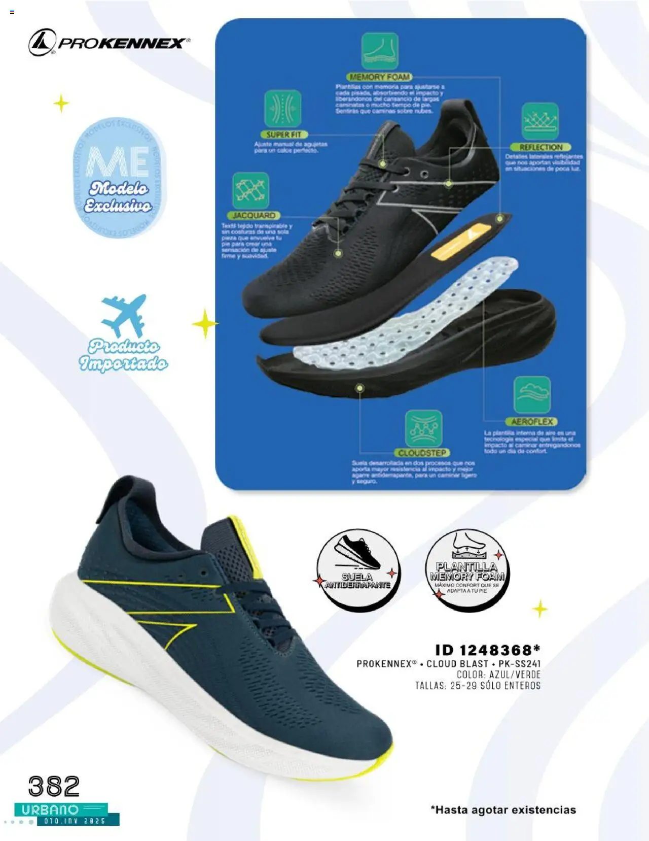 Nuevas ofertas de Price Shoes válidas en toda la República Mexicana desde el 24.07.2025. ¡Encuentra las mejores ofertas en Price Shoes catálogo Urbano otoño / invierno 2025! | Página: 382 | Productos: Sobre