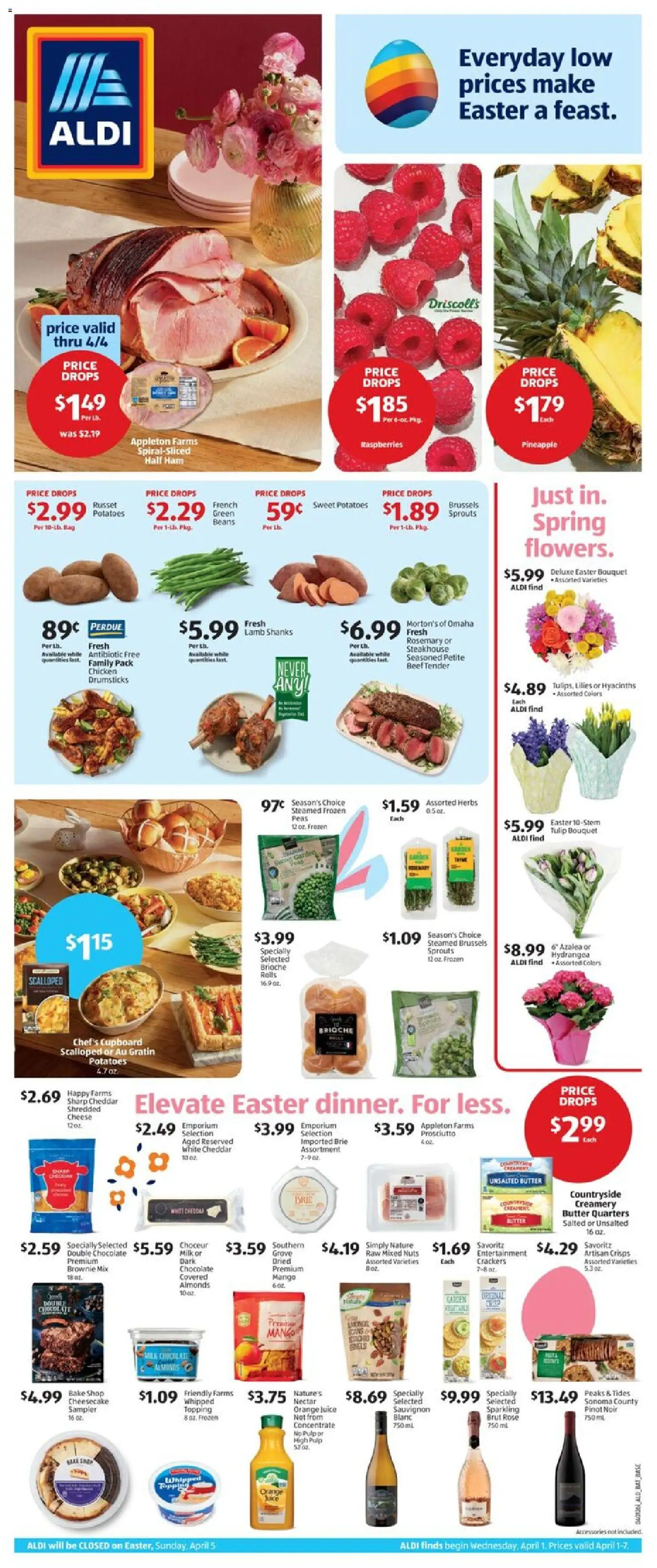 Aldi Weekly Ad - valid from 01.04.2026 | Page: 1