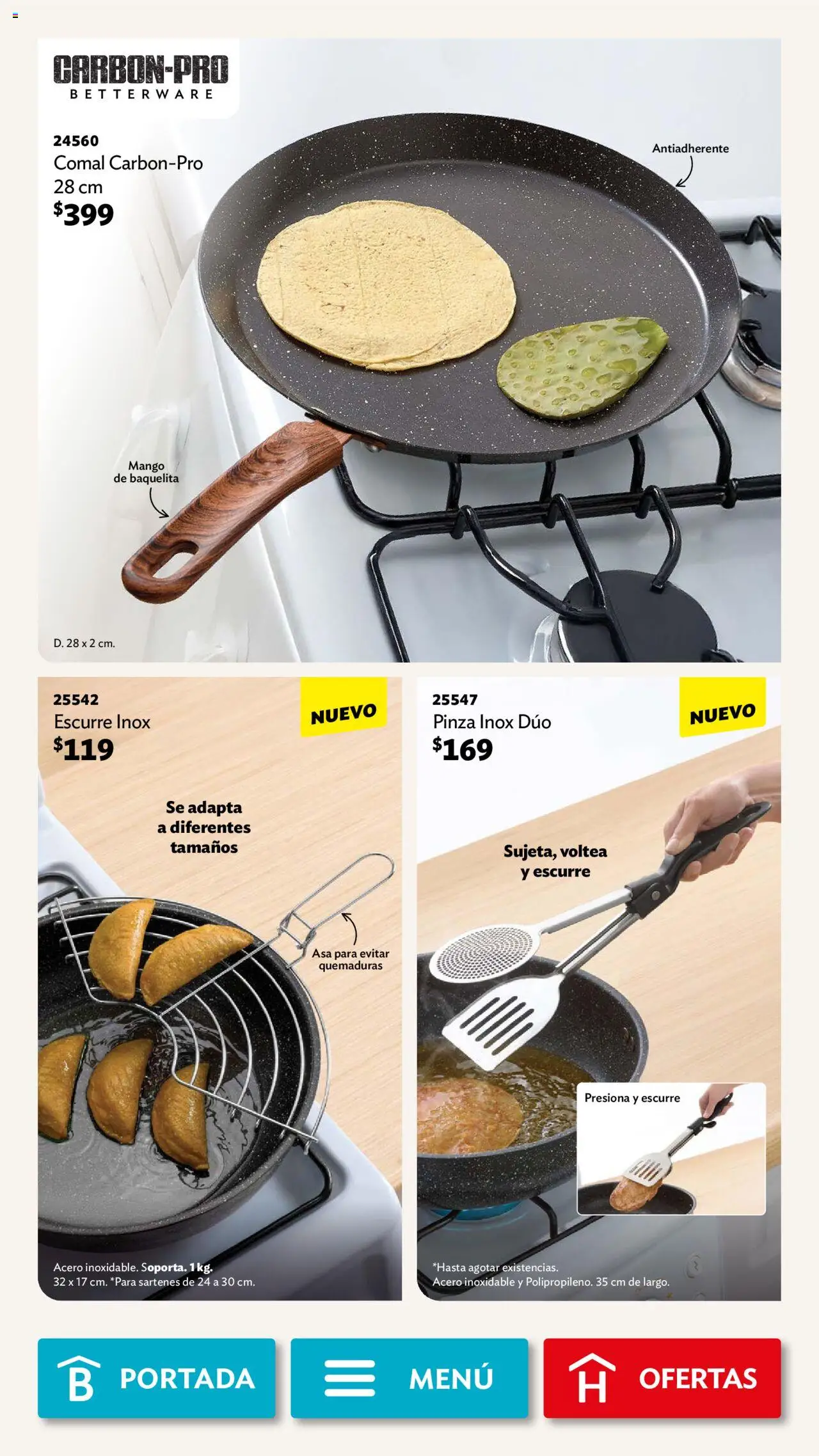 Nuevas ofertas de Betterware válidas en toda la República Mexicana desde el 29.09.2025. ¡Encuentra las mejores ofertas en Betterware - Campaña 10 2025! | Página: 37 | Productos: Mango, Pinza