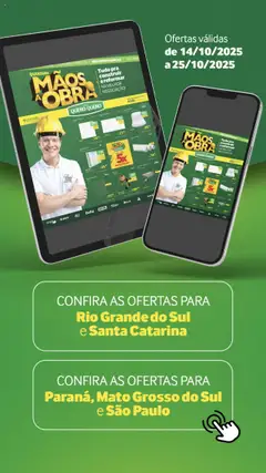 Lojas Quero-Quero - Começou a Quinzena Mãos à Obra! - Pré-Visualização do folheto da loja Lojas Quero-Quero, válido de 14.10.2025