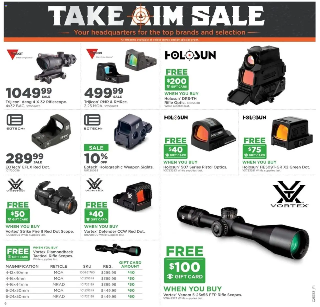 Mills Fleet Farm Take Aim - valid from 28.08.2025 | Page: 6 | Products: Rifle