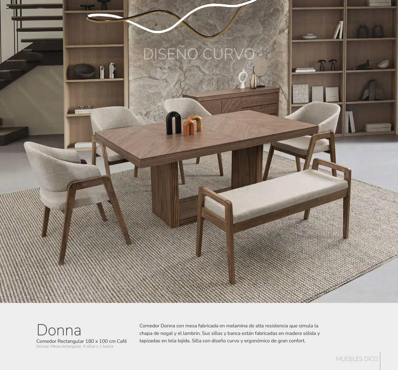 Nuevas ofertas de Muebles Dico válidas en toda la República Mexicana desde el 26.09.2025. ¡Encuentra las mejores ofertas en Muebles Dico - Universal! | Página: 30 | Productos: Silla, Café, Chapa, Mesa