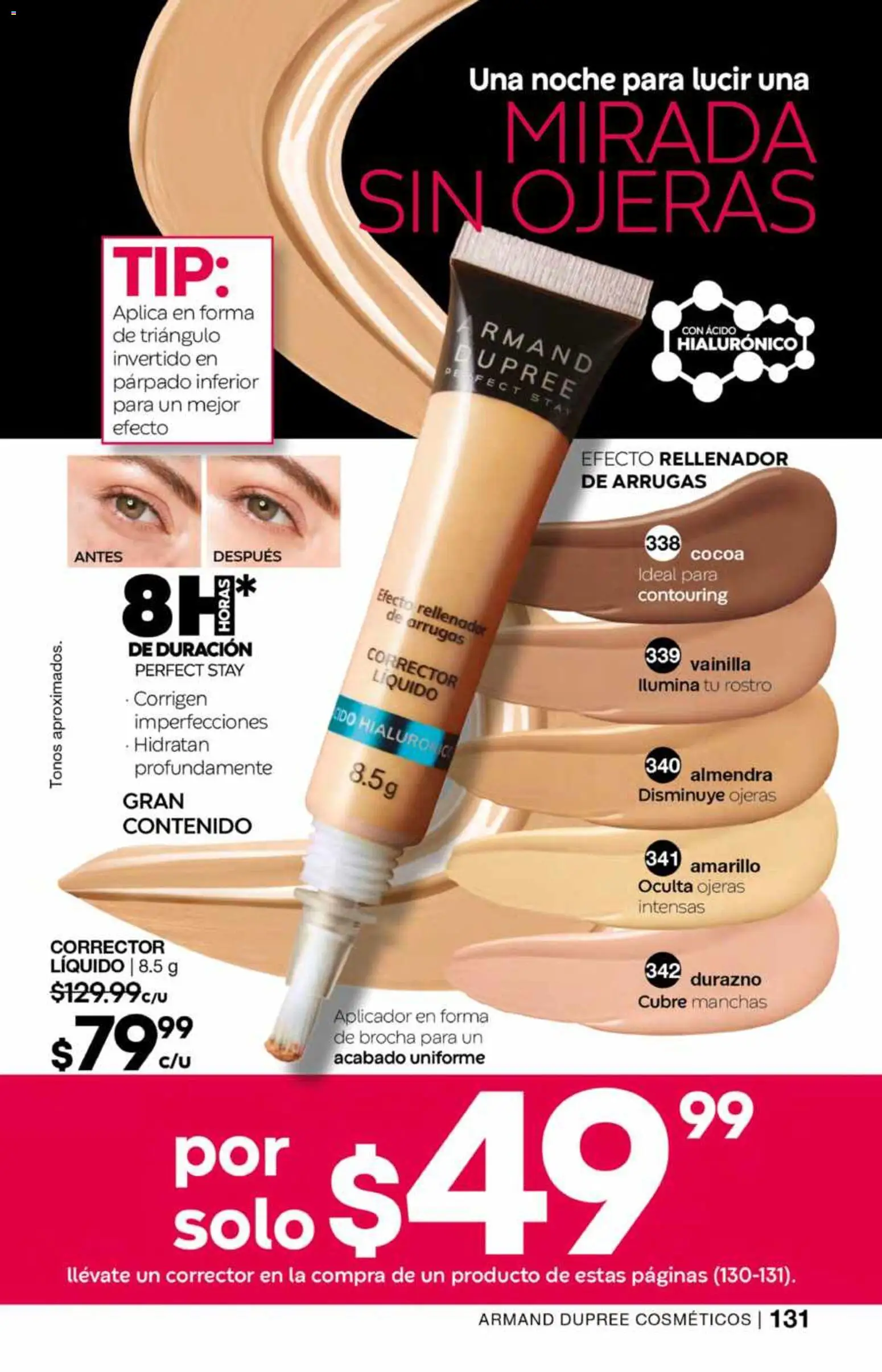 Nuevas ofertas de Fuller válidas en toda la República Mexicana desde el 26.11.2025. ¡Encuentra las mejores ofertas en Fuller campaña 17 2025! | Página: 133 | Productos: Durazno, Almendra, Corrector